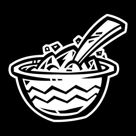 Bowl of Cereal vector icon 553828 Vector Art at Vecteezy