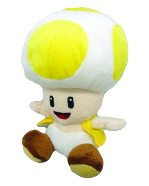 OCT131967 - SUPER MARIO BROS YELLOW TOAD 7IN PLUSH - Previews World