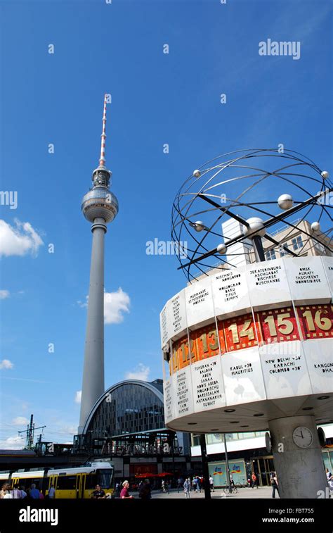 berlin alexanderplatz station Stock Photo - Alamy