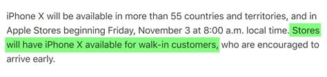 Apple เผยมี iPhone X พร้อมขายสำหรับลูกค้า Walk-in ในวันที่ 3 พ.ย. 2017 นี้