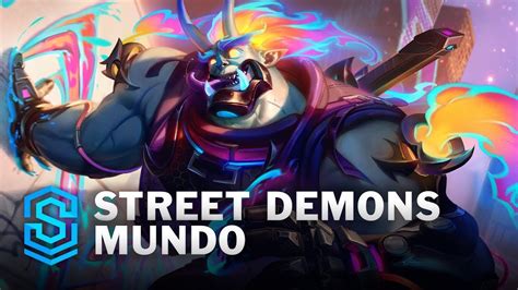 Street Demons Mundo Skin Spotlight - League of Legends - YouTube