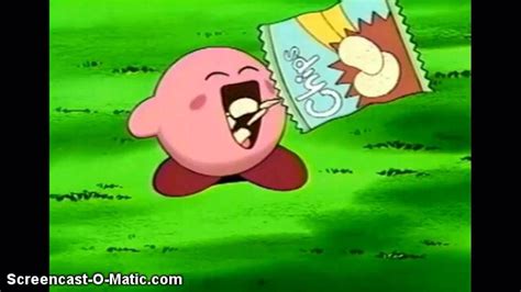 Kirby eating chips - kirbyheart Photo (38165212) - Fanpop