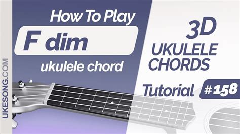 Fdim ukulele chord. Learn fast to play Fdim chord on ukulele | Ukesong