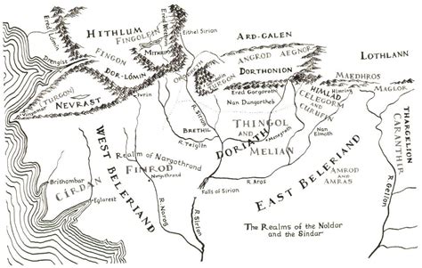 Guide to The Silmarillion: Of Beleriand and Its Realms (Ch. 14) — Tea ...