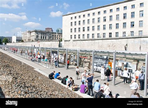 Topography of Terror museum - Berlin, Germany and the Berlin Wall Stock ...