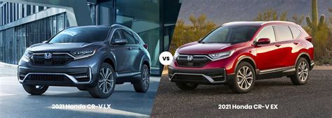 2021 Honda CR-V LX vs. EX | Compare Configurations | Price, Specs