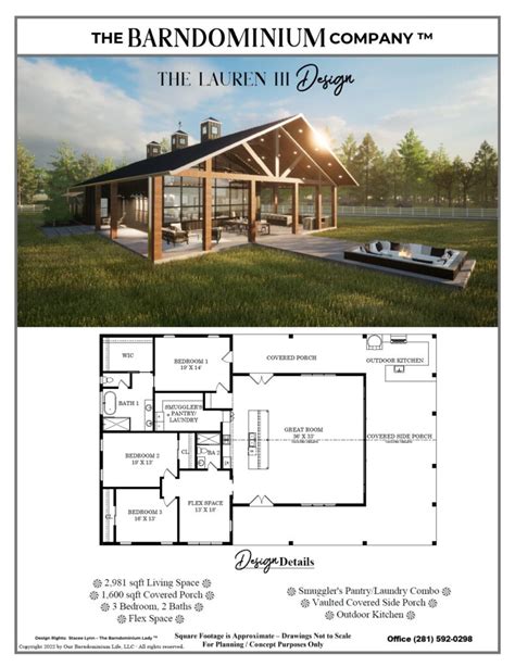 THE LAUREN III – The Barndominium Company