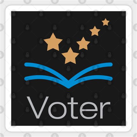 Voter Logo - Vote 2020 - Sticker | TeePublic