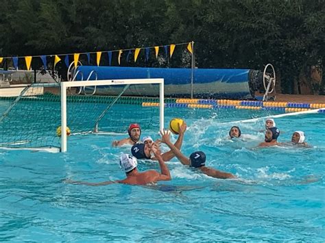 French Water Polo team in Majorca training for Paris 2024