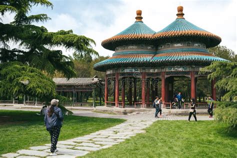 Temple of Heaven Park in Beijing, China Editorial Photo - Image of ...