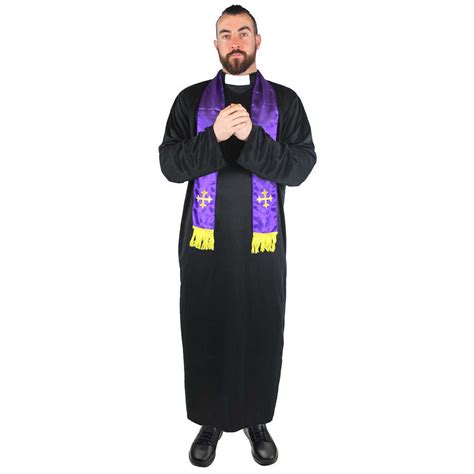 Mens Exorcist Priest Costume | ubicaciondepersonas.cdmx.gob.mx