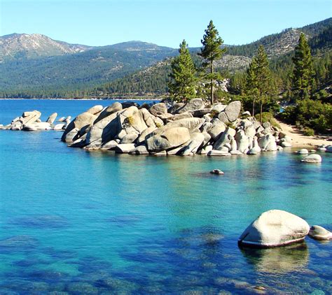 Sand Harbor Beach Lake Tahoe Wallpapers - Wallpaper Cave