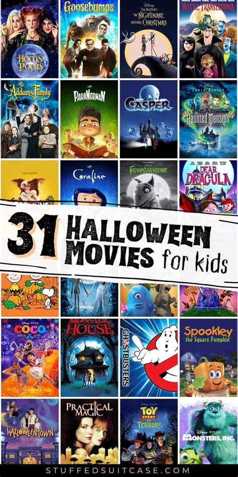 31+ Spooktacular Halloween Movies for Kids G to PG-13 for 2024