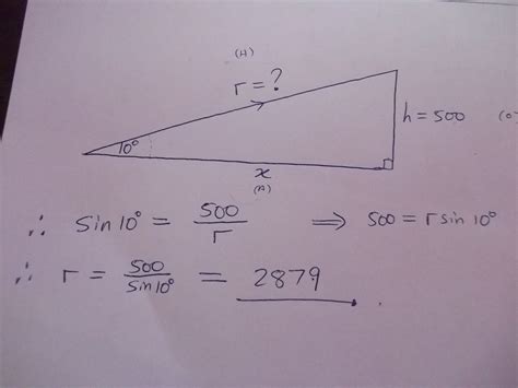 A plane rises from take-off and flies at an angle of 10 degrees with ...