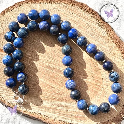 Dumortierite Bead Necklace