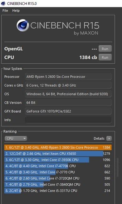 Ryzen 5 2600 benchmarks surface - OC'd to 4.0GHz with DDR4-3333 MHz