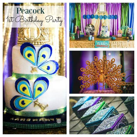 The Ultimate Peacock Birthday Party