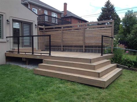 Deck Railings - FLEX•fence - Louver System Horizontal Deck Railing, Wood Deck Railing, Deck ...