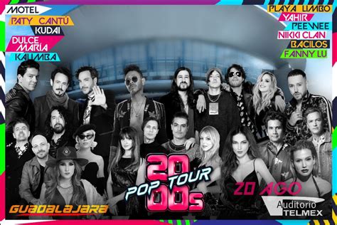 Toda la energía del 2000’s Pop Tour visitará Guadalajara