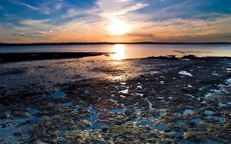 HD wallpaper: Beach Sunset, aucklandnewzealand, clouds, nature ...