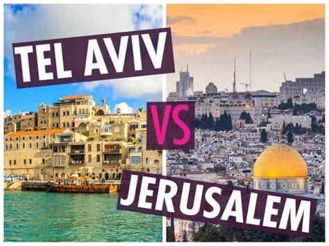 Tel Aviv vs. Jerusalem: Comparing the Eurovision 2019 host city ...