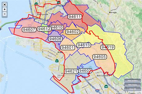 Zip Code Map Bay Area - Polly Camellia
