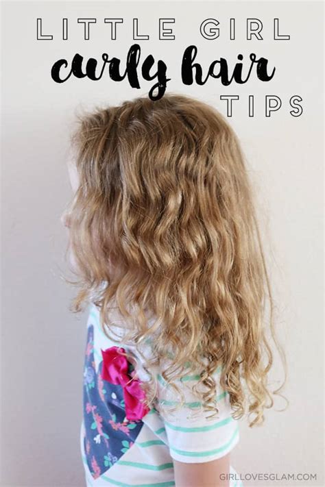 How to take care of little girl curly hair VIDEO - Girl Loves Glam