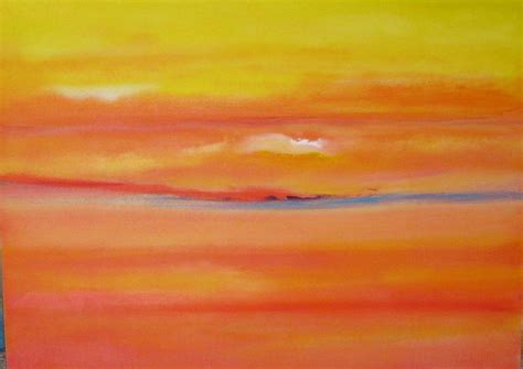 Sunset over Santa Fe Painting by Jane Ubell-Meyer - Fine Art America