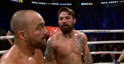 Mike Perry Wins 'King Of Violence' Title, Eddie Alvarez Quits On His ...