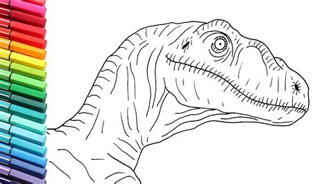 Raptor Cute Dinosaur Drawing