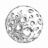 Moon Planet Coloring Page  Free Printable Pages For Kids sketch template