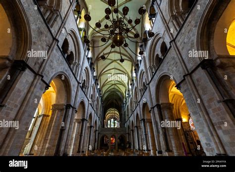 Chichester cathedral interior hi-res stock photography and images - Alamy