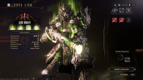 Fashion Kuva Lich - Players helping Players - Warframe Forums