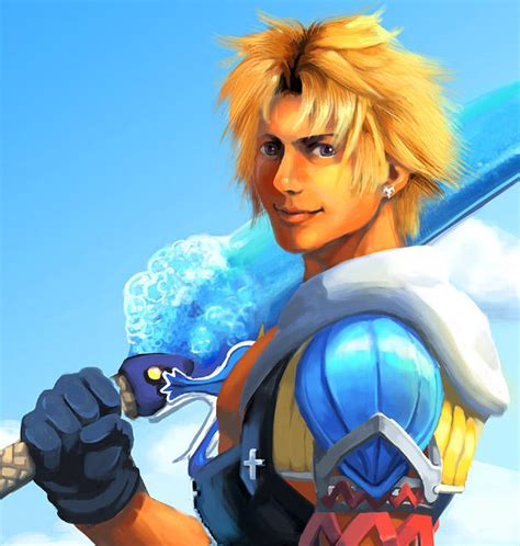 FFX: Tidus Detail by Risachantag on DeviantArt