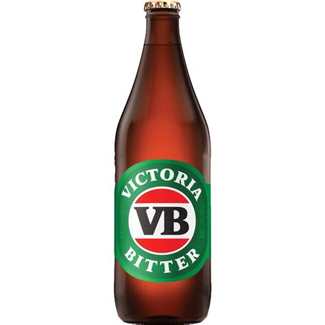 Victoria Bitter Lager Long Neck 750ml single | Woolworths