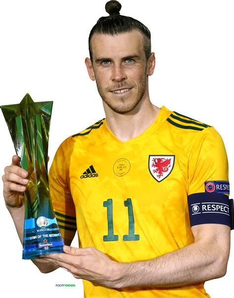 Gareth Bale Wales football render - FootyRenders