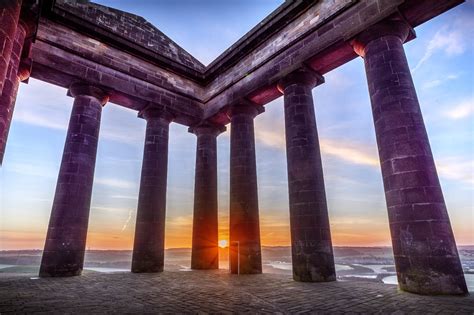 Penshaw Monument, Sunderland | A winter sunrise at Penshaw M… | Flickr