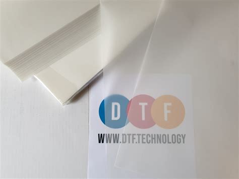 DTF Transfer Film – DTF Printing Technology