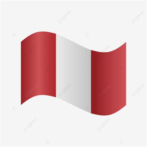 Vector Realistic Illustration Of Peru Flags, Peru, Flag, Peru Flag PNG and Vector with ...