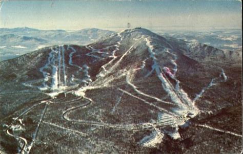 Aerial View Of The Jay Peak Ski Area, Jay Vermont