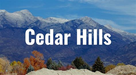 Cedar Hills, Utah – Lifey