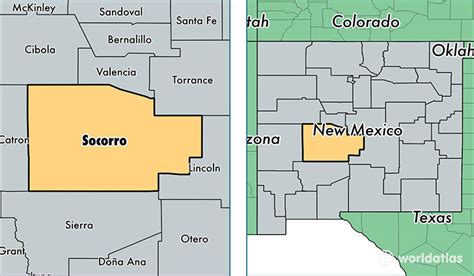 Socorro County, New Mexico / Map of Socorro County, NM / Where is ...