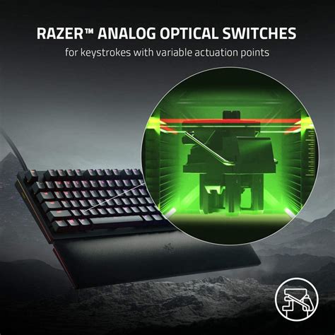 Razer Huntsman V2 Analog Optical Switches RGB Chroma | RZ03-03610100-R3M1 | City Center For ...