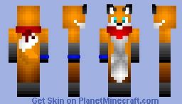 Fox Minecraft Skin