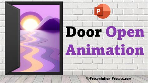 Easy Crazy Door Opening Animation Effect with PowerPoint Morph - YouTube