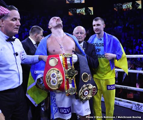 Tyson Fury Vs. Oleksandr Usyk Targeted For March In Saudi Arabia ...