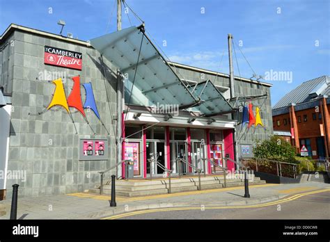 Camberley Theatre, Knoll Road, Camberley, Surrey, England, United Kingdom Stock Photo - Alamy