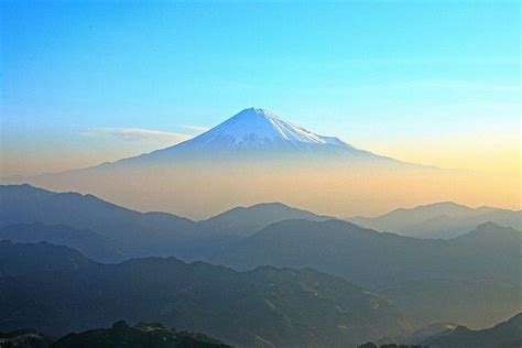 Mt Fuji Seen From Shizuoka In The Morning by Huayang | Mount fuji japan, Japanese nature, Fuji