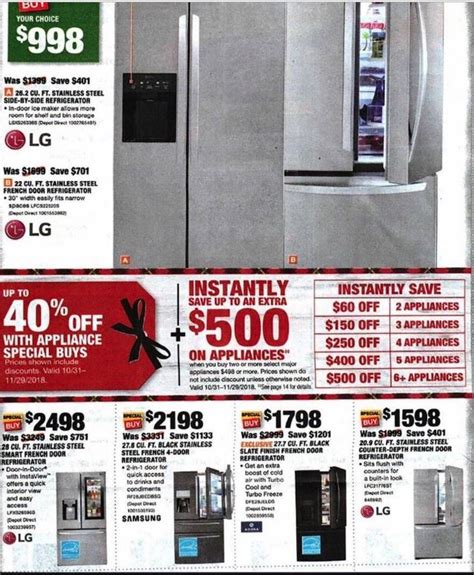 Refrigerator Black Friday Deals 2023 & Cyber Monday Smart Fridge Deals ...