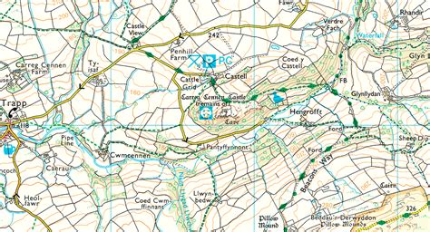 Castles in the Brecon Beacons - OS GetOutside